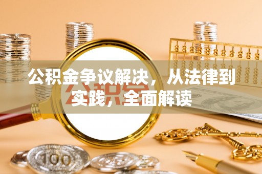 大内公积金争议解决，从法律到实践，全面解读