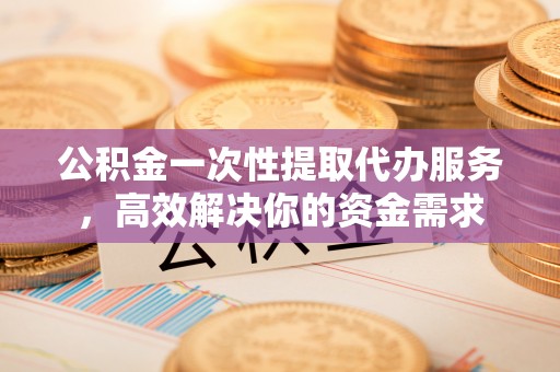 大内公积金一次性提取代办服务，高效解决你的资金需求