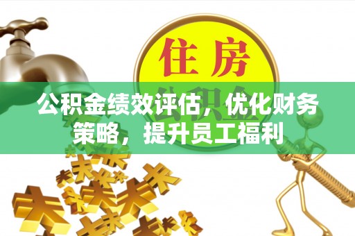 大内公积金绩效评估，优化财务策略，提升员工福利