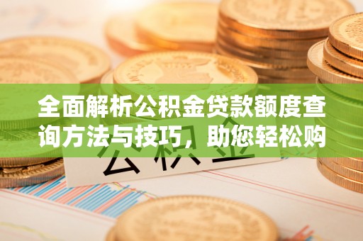 大内全面解析公积金贷款额度查询方法与技巧，助您轻松购房