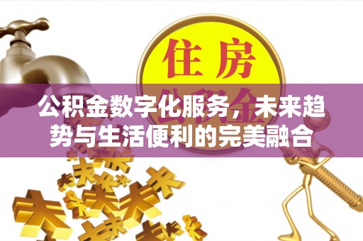 大内公积金数字化服务，未来趋势与生活便利的完美融合