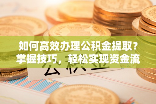 大内如何高效办理公积金提取？掌握技巧，轻松实现资金流动