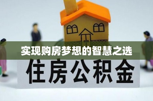 大内实现购房梦想的智慧之选
