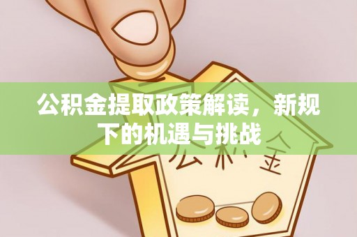 大内公积金提取政策解读，新规下的机遇与挑战