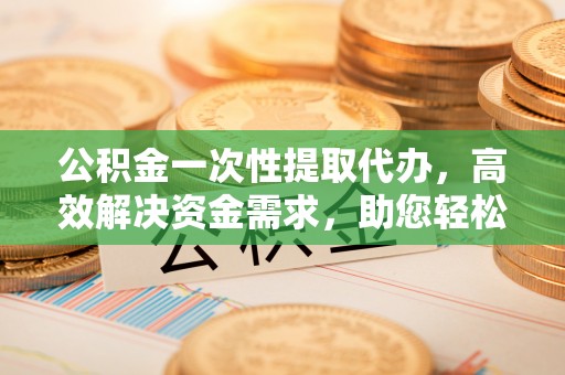 大内公积金一次性提取代办，高效解决资金需求，助您轻松应对生活难题