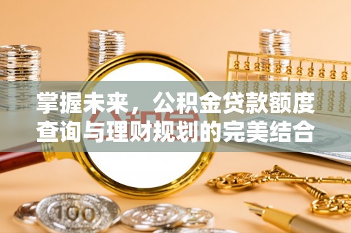 大内掌握未来，公积金贷款额度查询与理财规划的完美结合