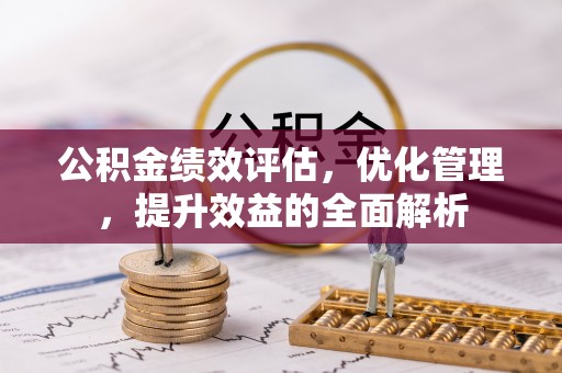大内公积金绩效评估，优化管理，提升效益的全面解析