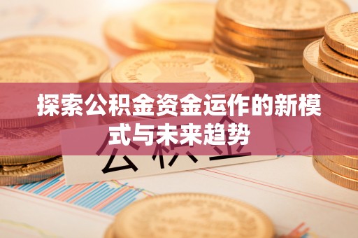 大内探索公积金资金运作的新模式与未来趋势