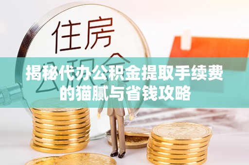 大内揭秘代办公积金提取手续费的猫腻与省钱攻略