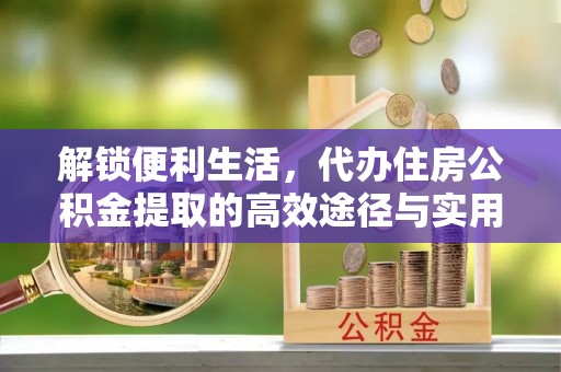 大内解锁便利生活，代办住房公积金提取的高效途径与实用技巧
