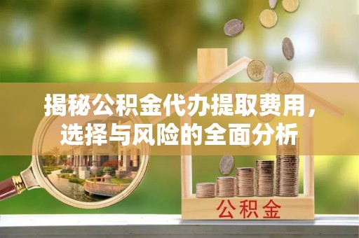 大内揭秘公积金代办提取费用，选择与风险的全面分析